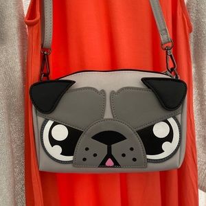 Pug cross body bag